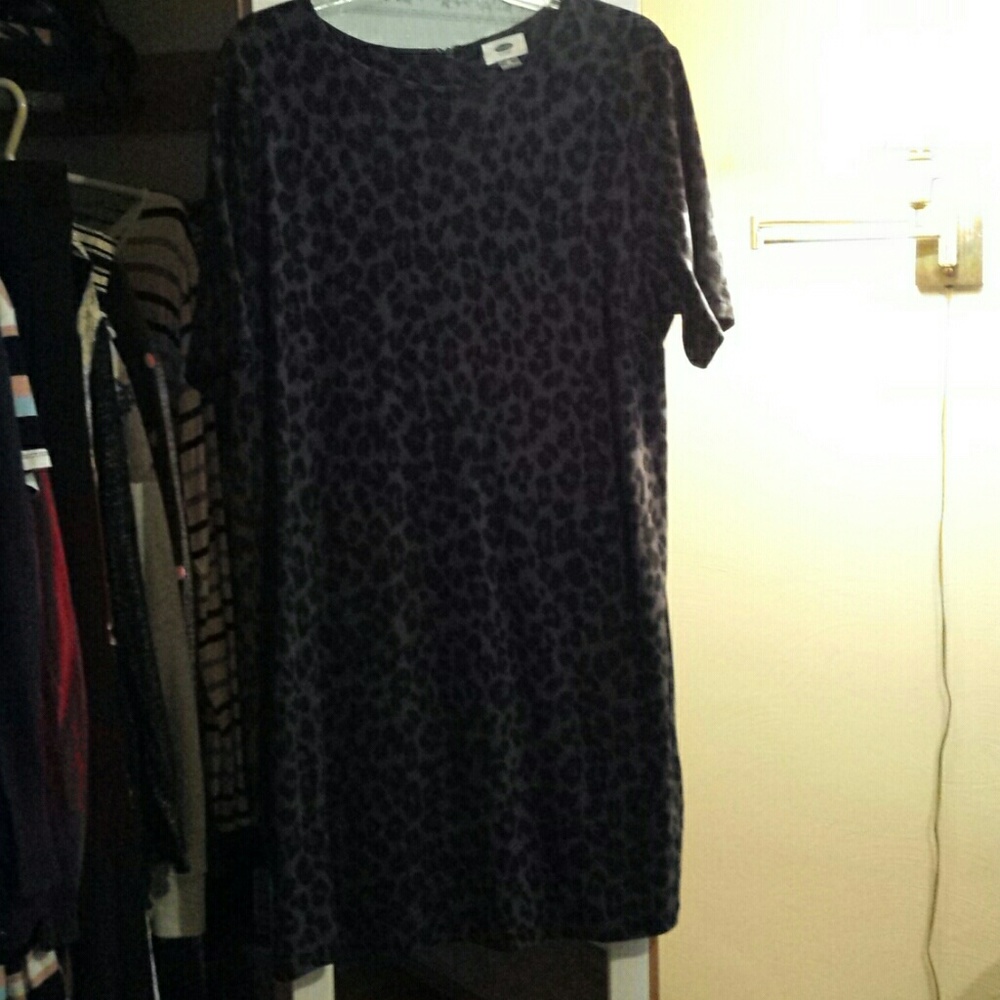 XL never worn leopard print dress